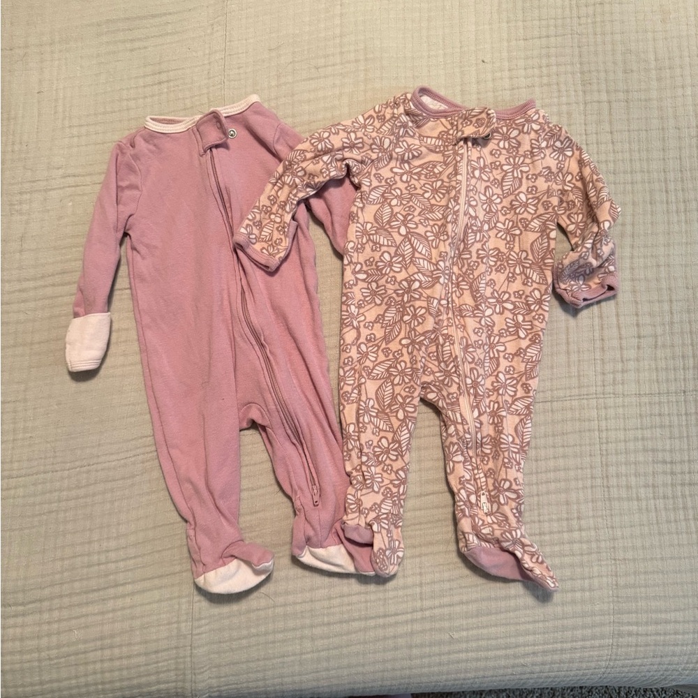 Cloud Island Double Zipper Footies